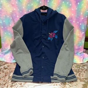 Disney Lilo & Stitch Snap varsity Hoodie XL